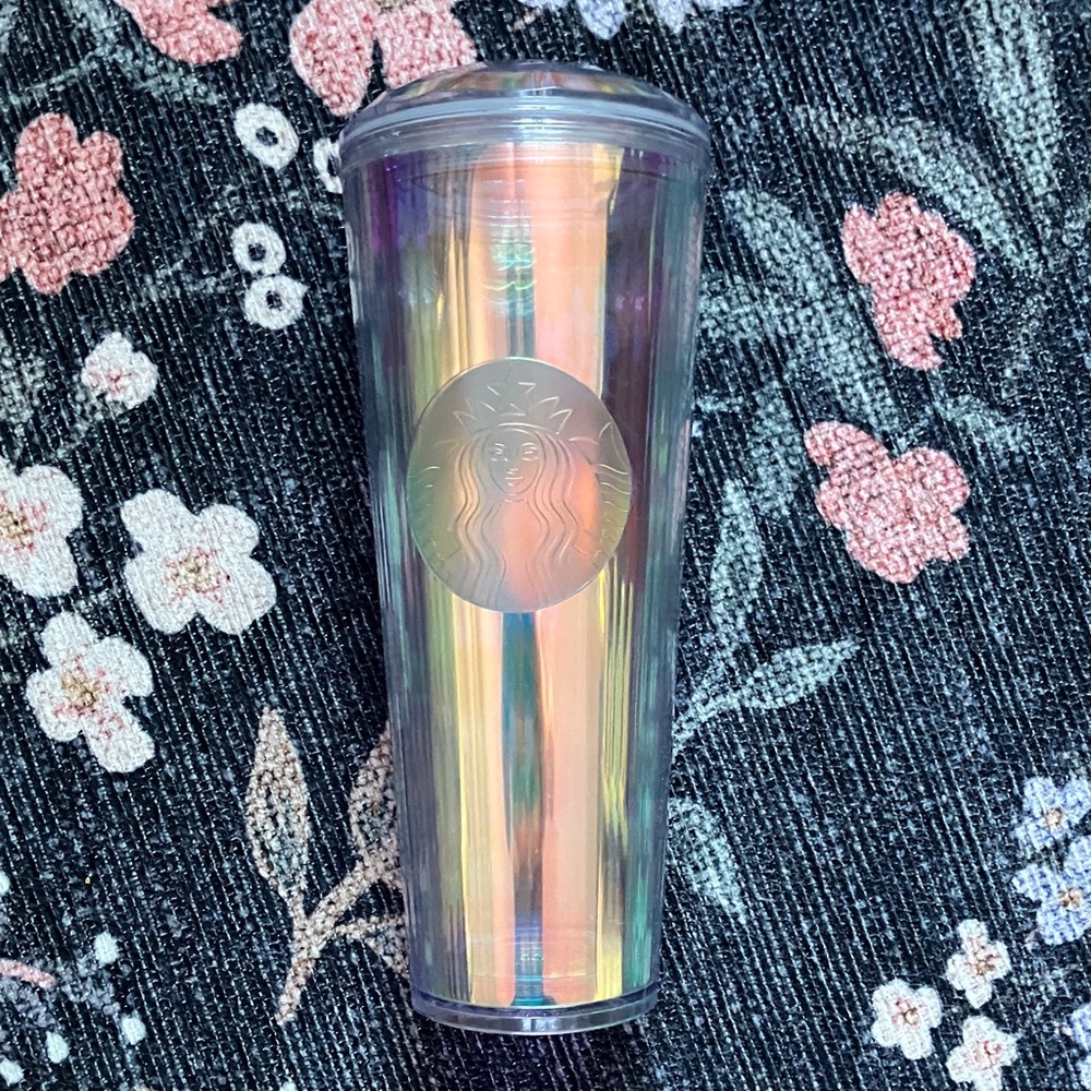 Starbucks Holographic Iridescent Rainbow Venti Tumbler